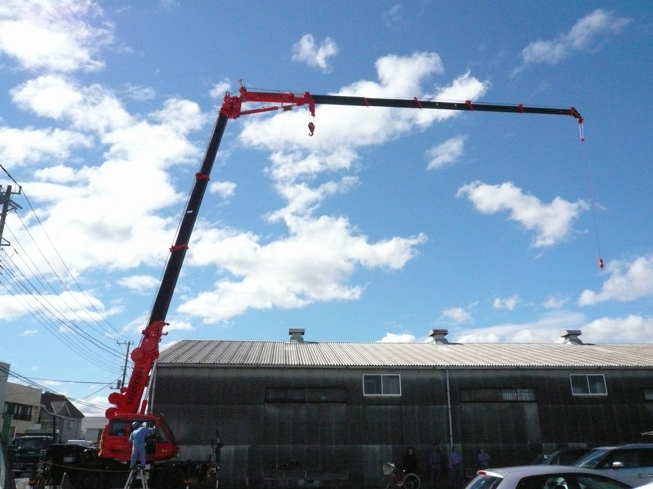 篠田重機の作業事例