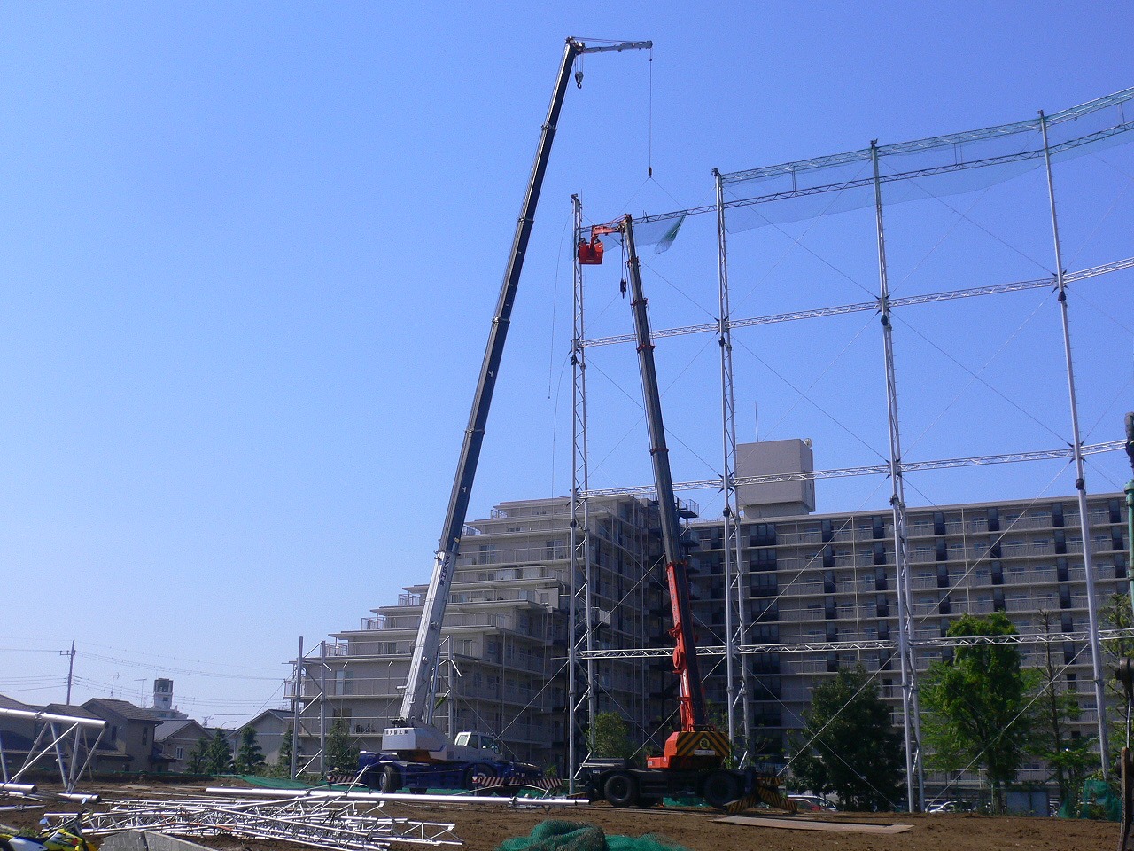 篠田重機の作業事例