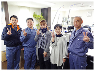 20代から60代まで幅広い世代のメンバーが活躍しています