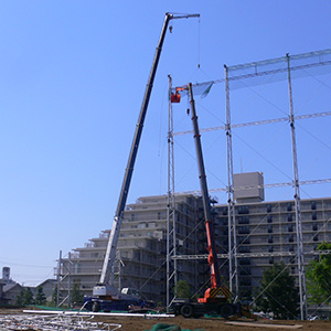 ゴルフ練習場解体（ボックス）50Ｔ